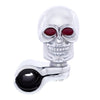 Chrome Skull Steering Wheel Spinner