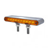 10 LED 6 1/2" Double Face Light Bar - Amber & Red LED