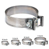 Grand Rock - 4", 5", 6" or 7" Polished Stainless Steel Full Circle Clamps