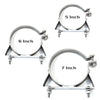 Grand Rock - Kenworth & Freightliner 5-bolt Pattern Stainless Steel Clamps