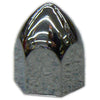 Bullet Chrome Plastic Lug Nut Cover, 1 1/4" X 2"