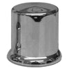 Top Hat Chrome Plastic Lug Nut Cover, 1 1/2" X 2 1/8"