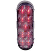 Maxxima 6" Red Clear Oval Light