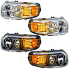 Peterbilt 388/389 LED Headlight w LED Turn Signals