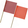 Safety Flag with Wooden Staff