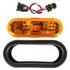 Truck-lite 6" Oval Amber 44 Diode LED Light