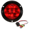 Truck-lite 4" Round Red LED Light with Flange