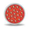 Trux Red Anodized 4" Round Dual Revolution Light