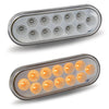 Trux 6" Oval Dual Revolution Light (Color Options)