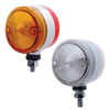 United Pacific Red/Amber 3" Round Double Face Dual Function Light