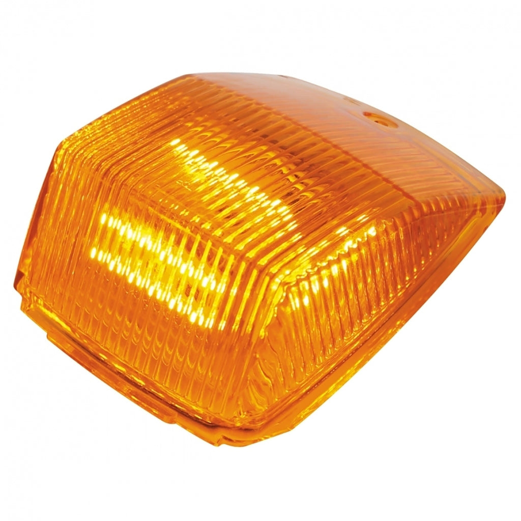 United Pacific - Amber Flat Rectangle Cab Light Lens