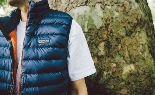 Patagonia Down Sweater Vest Navy