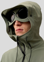 Veste C.P. Company shell r fine goggle Agave