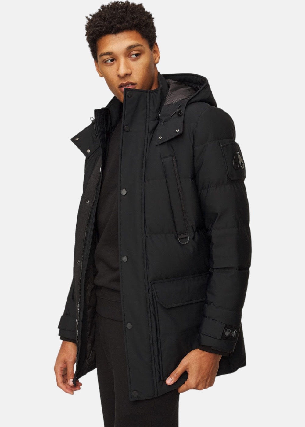 Moose Knuckles Parka Valleyfield Noir