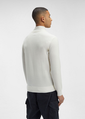 Pull C.P. Company Extafine Merino Wool Zipped Knit