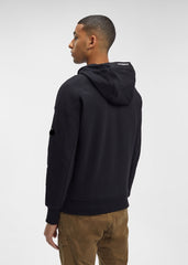 Sweat-shirt zippé C.P. Company noir