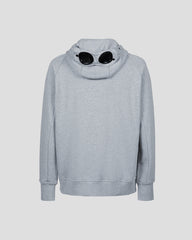 Sweat-shirt zippé C.P. Company goggle gris