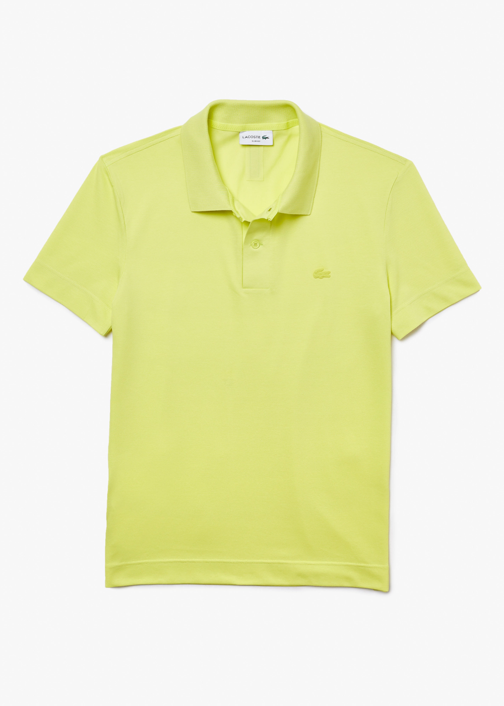 Lacoste Sport TENNIS TOUR - T-shirt de sport - blanc/jaune fluo/vert/blanc  