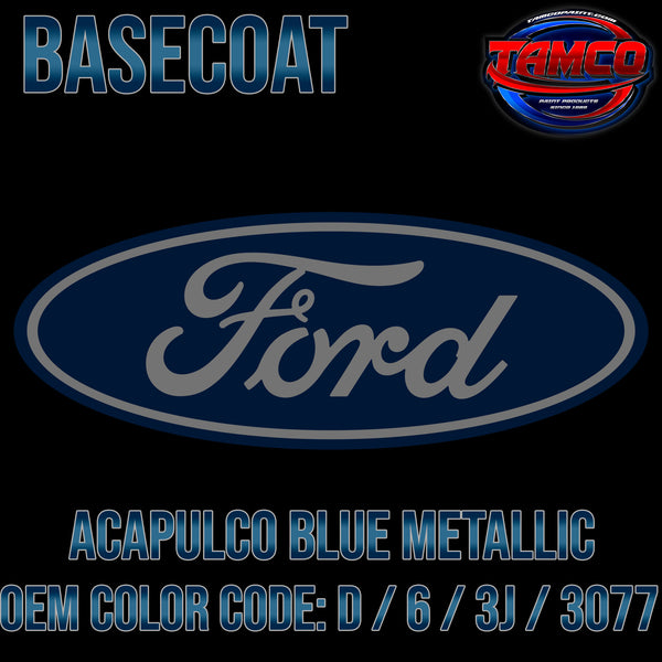 Ford Oxford White | YZ / 6466 | 1991-2022 | OEM Basecoat