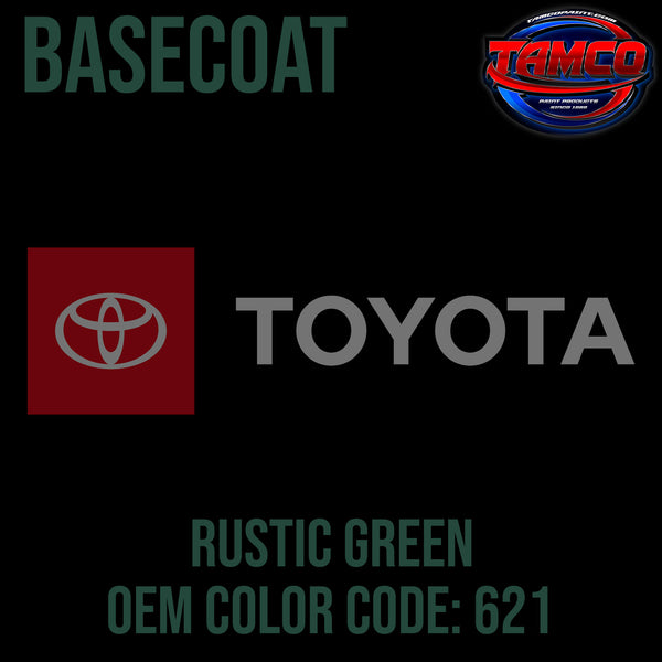 Toyota Dark Emerald Pearl | 6M1 | 1992-2000 | OEM Basecoat