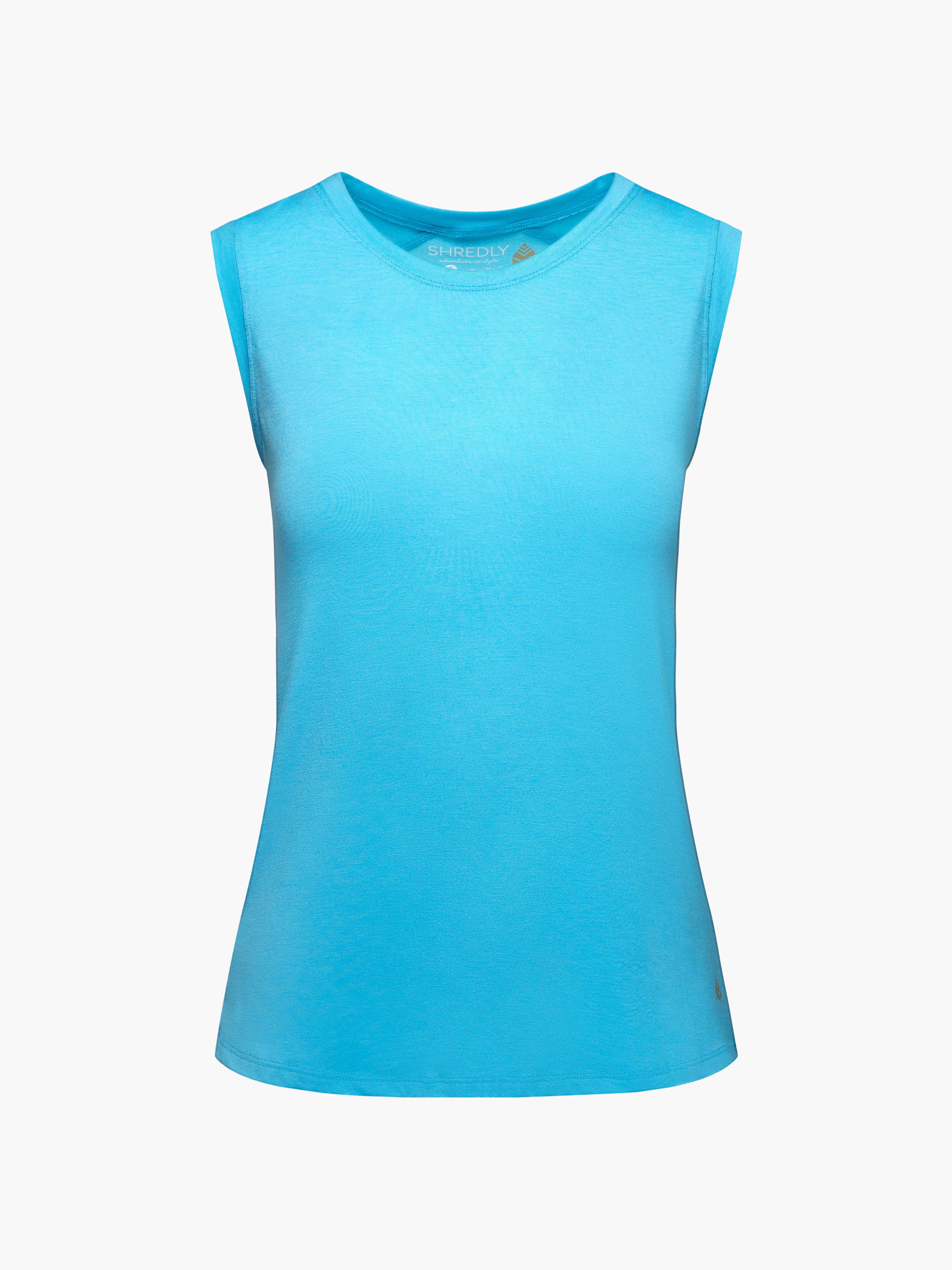 Cadence Tank : Electric Blue - Women's | SHREDLY