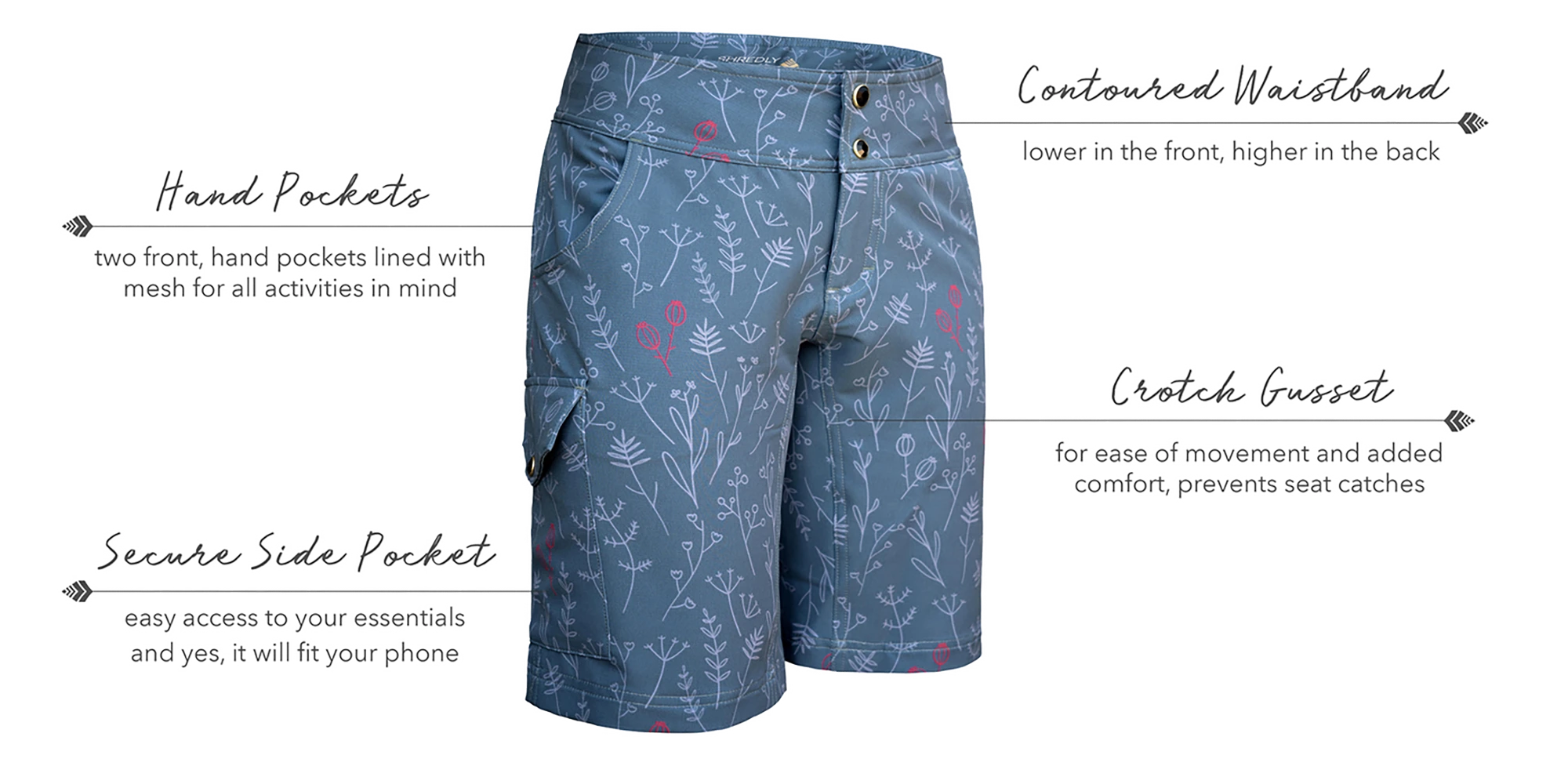 shredly shorts canada