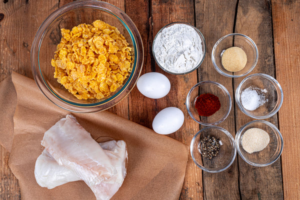 Air Fried Haddock Ingredients