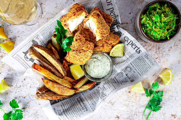 Air Fryer Fish and Chips Recipe