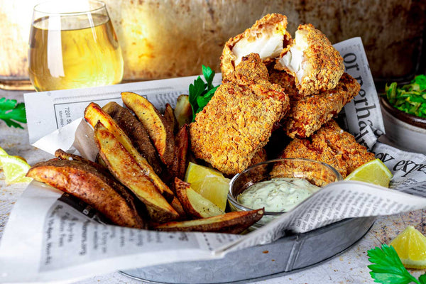 Air Fryer Fish and Chips Recipe