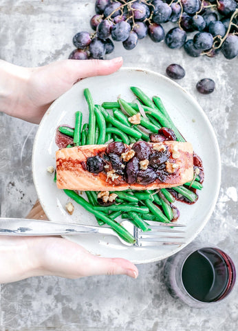 Pan Seared King Salmon