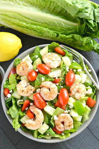 Greek Salad With Shrimp Recipe