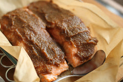 Fig Crusted Salmon