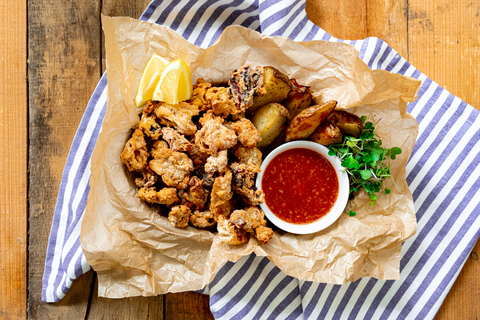 Air Fried Calamari Basket