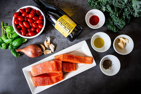 Tuscan Tomato Salmon Ingredients