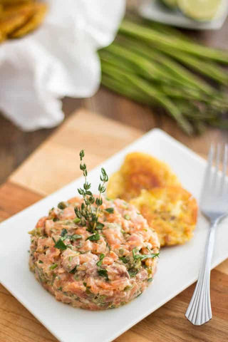 Keto Salmon Tartare Recipe