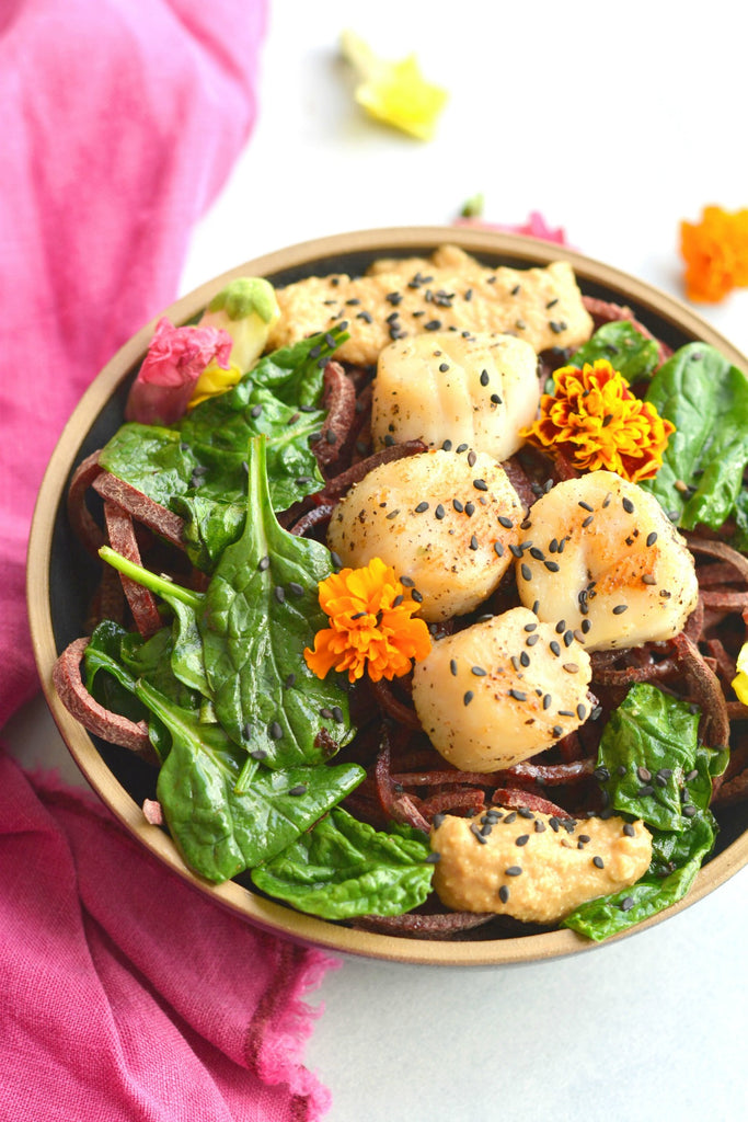 Scallop & Beet Bowl