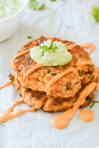 Keto Salmon Cakes Recipe