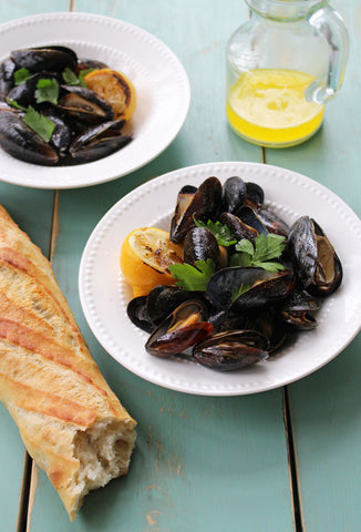 Grilled Mussels Recipe