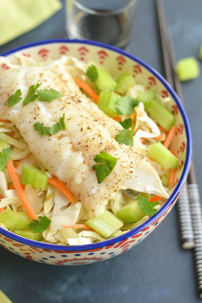 Chow Mein haddock Bowl recipe