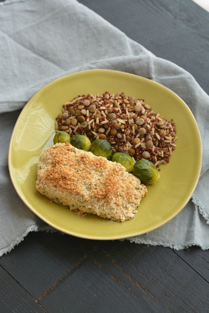 Coconut Crusted Halibut