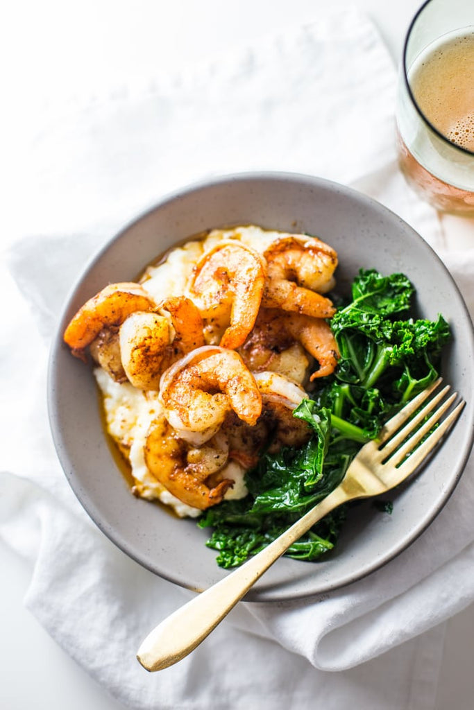 whole30 paleo shrimp and grits