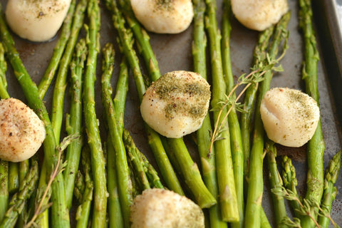 Scallops Asparagus