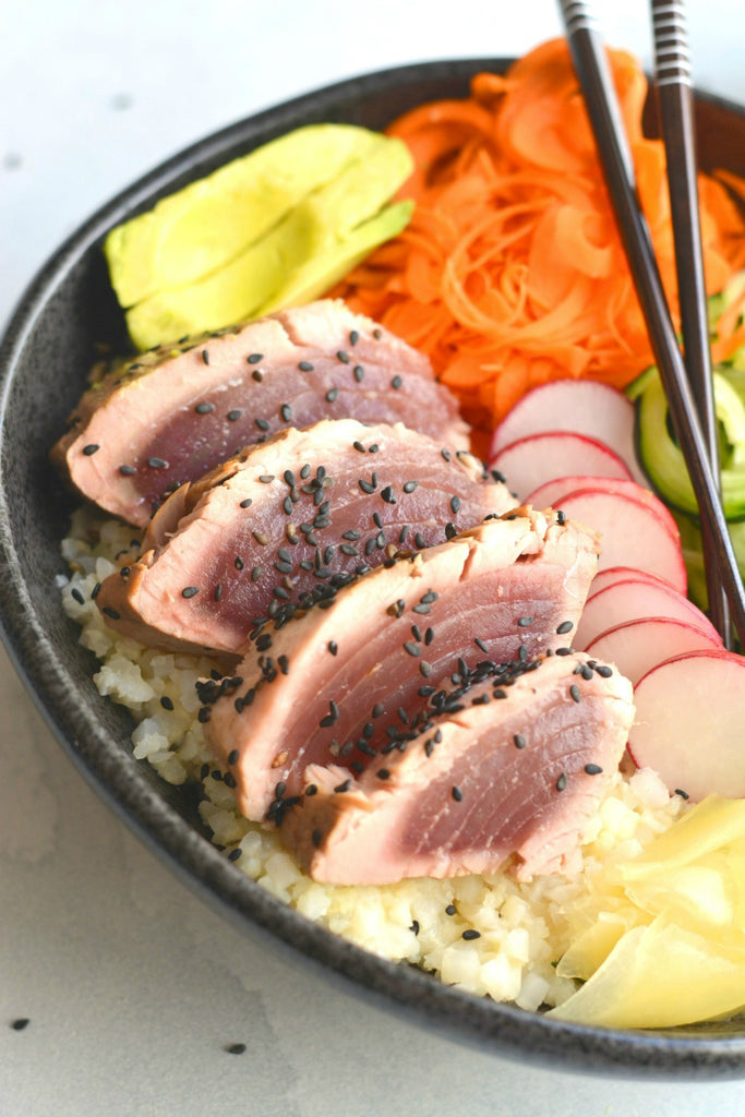 Ahi Tuna Poke Bowl – Sizzlefish