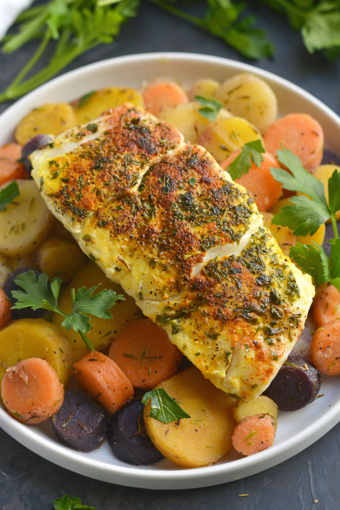 Spiced Skillet Haddock