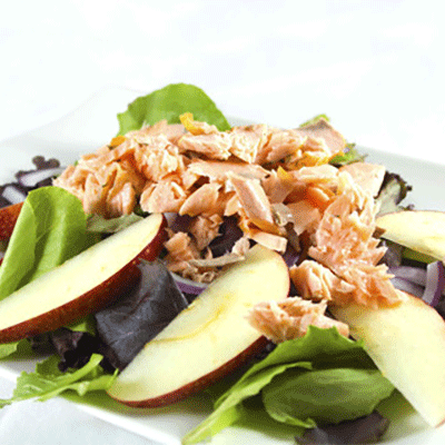 Grilled Salmon Salad