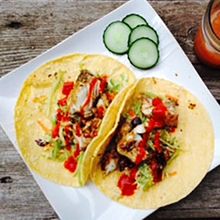 Texas Tacos with Sablefish