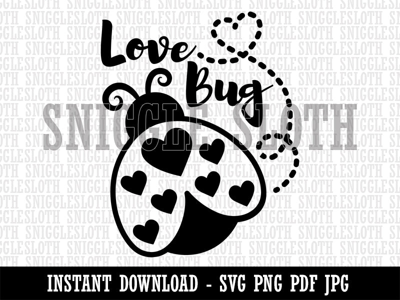 ladybugs love clipart