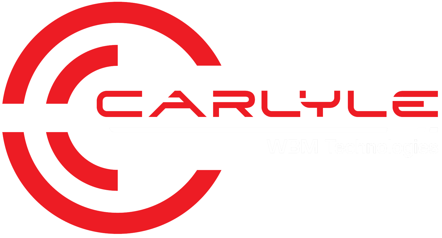 Carlyle Powered by WBM Technologies logo.