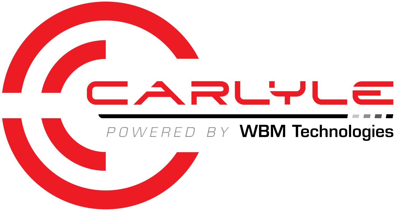 Carlyle Powered by WBM Technologies logo.