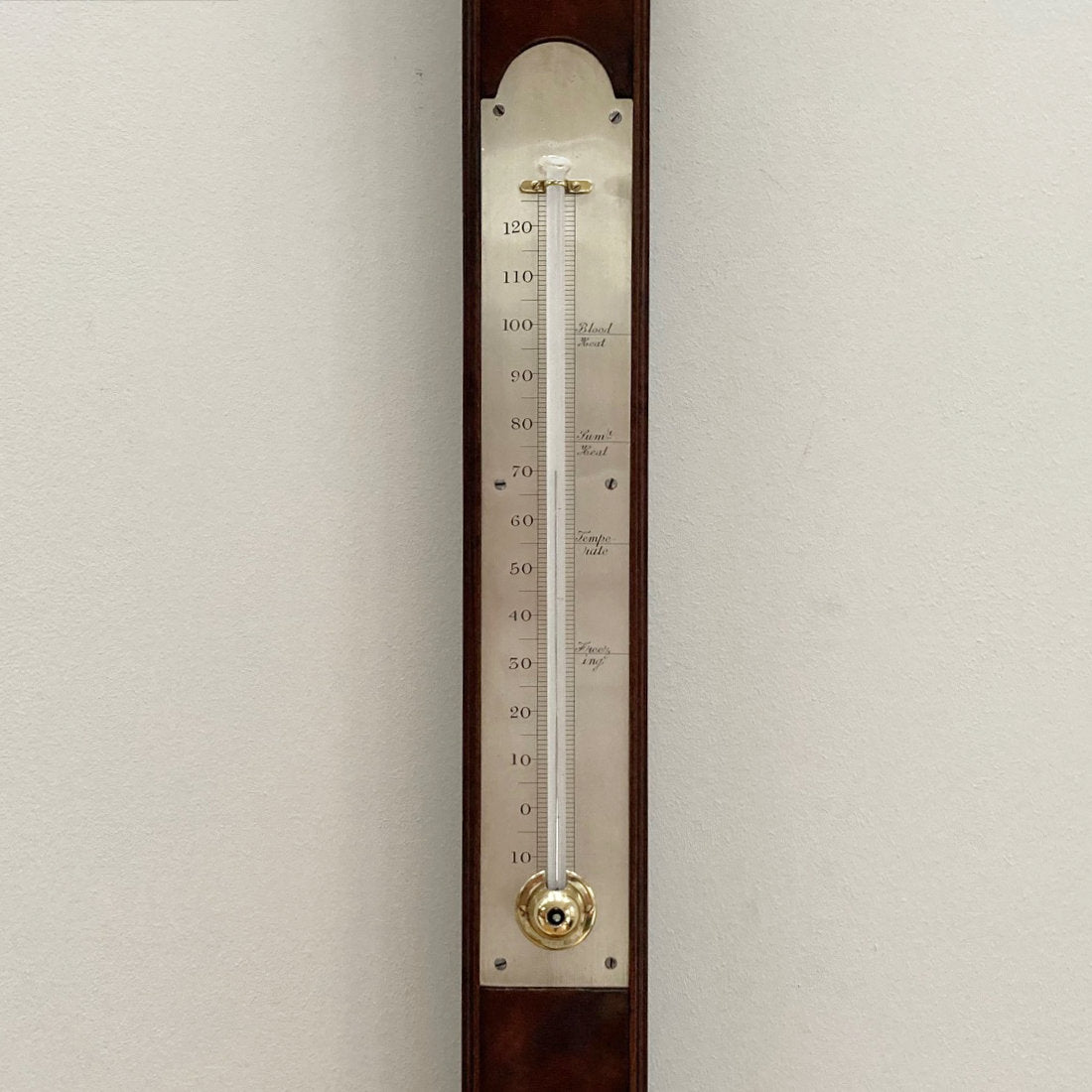 Eighteenth Century Mahogany Stick Barometer by Charles Lincoln of ...